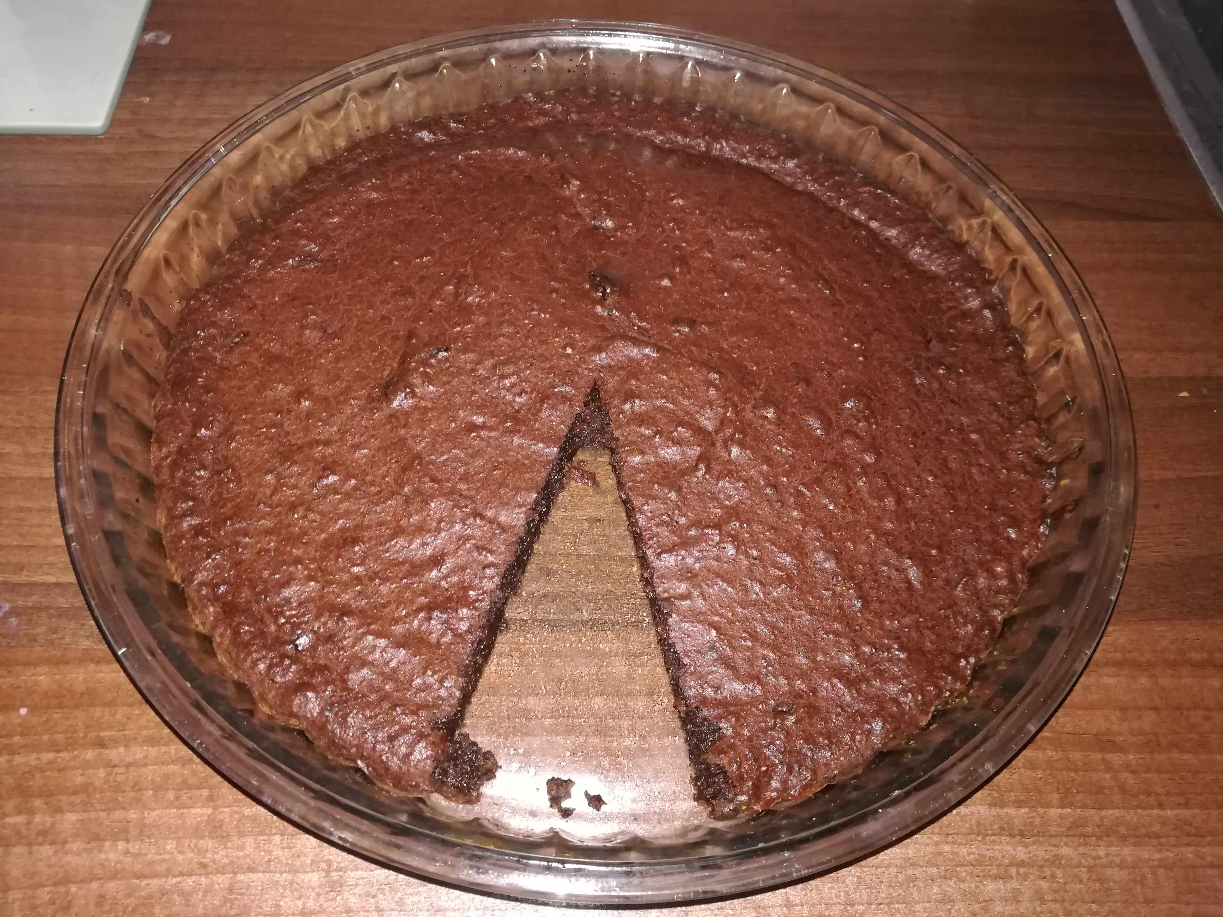 Protože nám řepa zbyla, upekla nám z ní paní učitelka výborné Řepné čokoládové brownies.
5