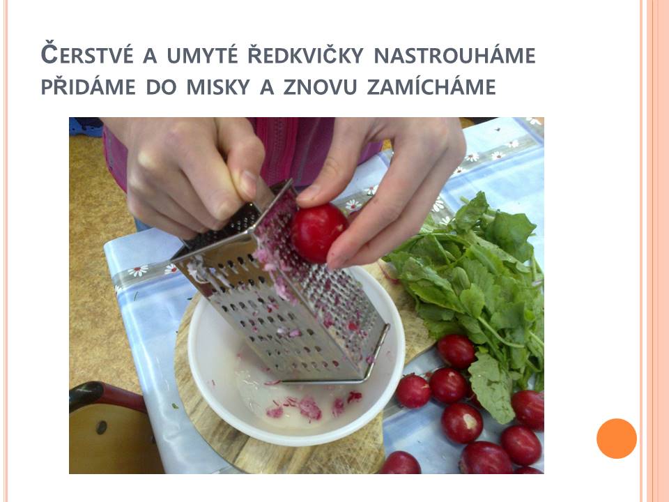 Přistrouháme ředkvičky 2