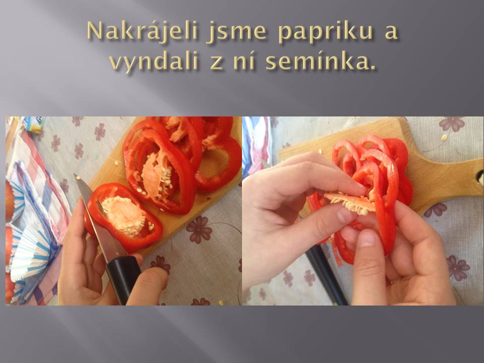 Krájení papriky - bez semínek! 3