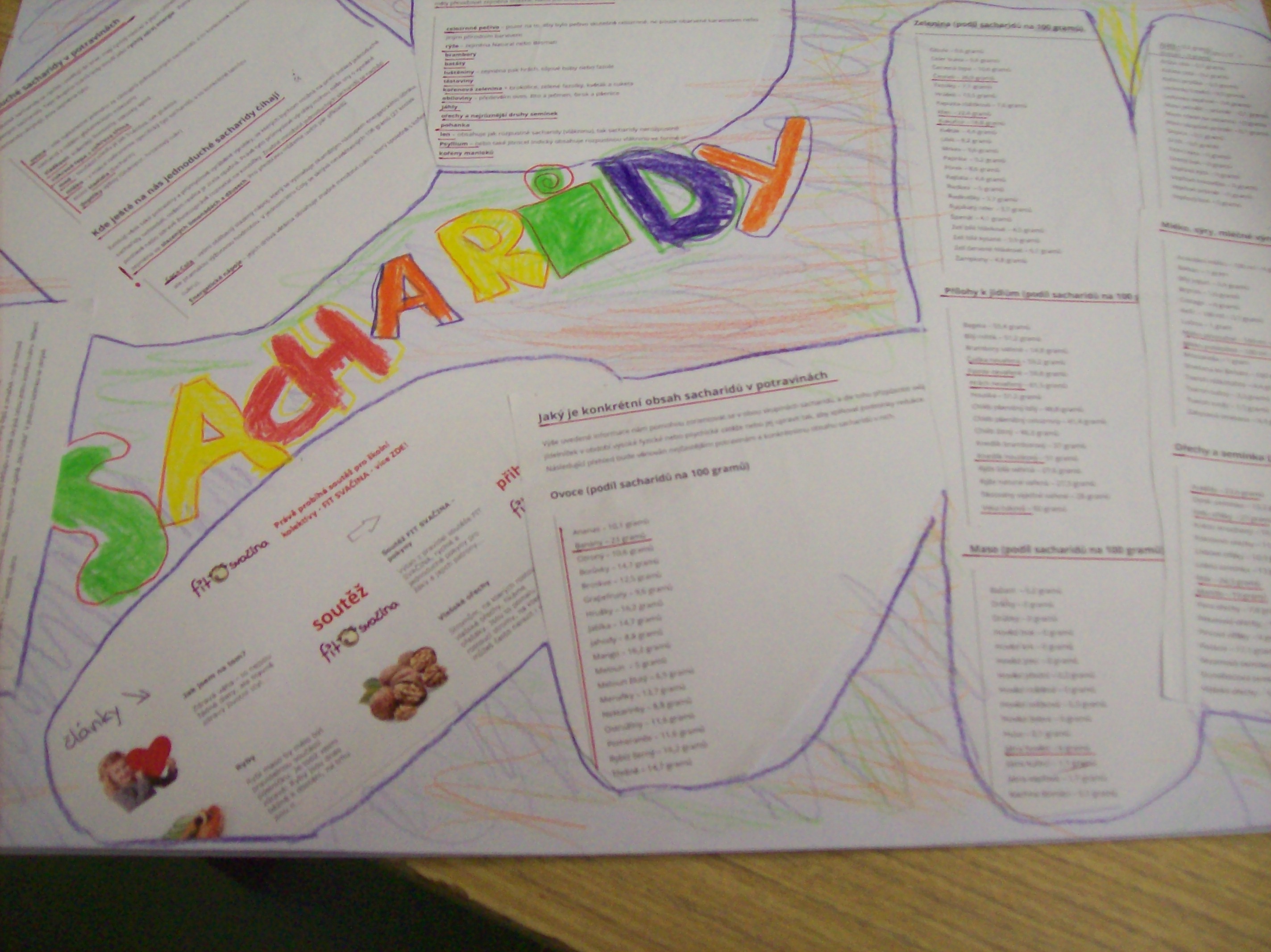 Projekt sacharidy. 2